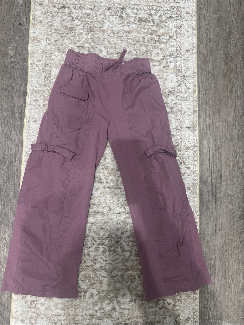 SO Girls Mauve Cargo Joggers